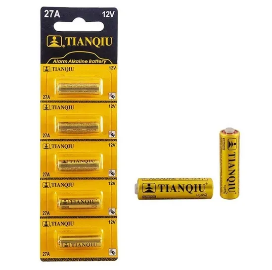 27A 12V Alkaline Battery — Remote Control & Doorbell Cell — image 3