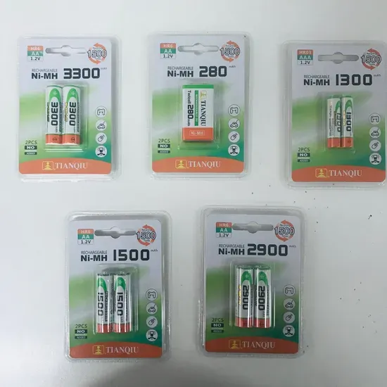 AA NiMH Rechargeable Battery 3300mAh — High Capacity Cell — image 2