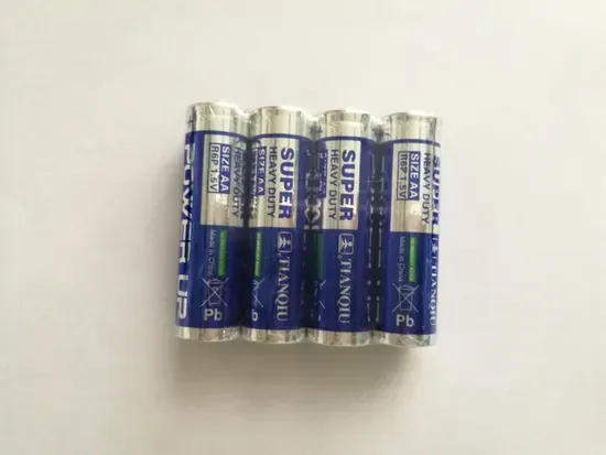 R6 AA Carbon Zinc Battery 1.5V — Heavy Duty Economy Cell