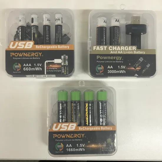 USB Rechargeable AA Battery — Built-in Charging Port — image 2
